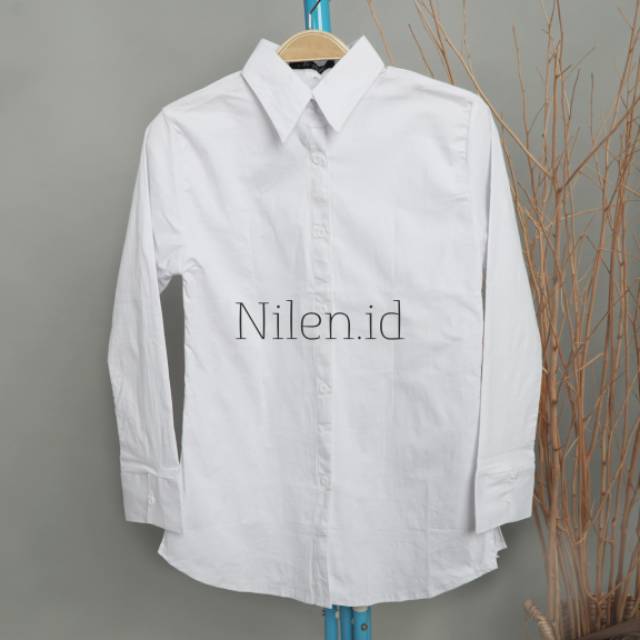 KEMEJA KERJA WANITA / KEMEJA KERJA PUTIH FORMAL / KEMEJA FORMAL WANITA