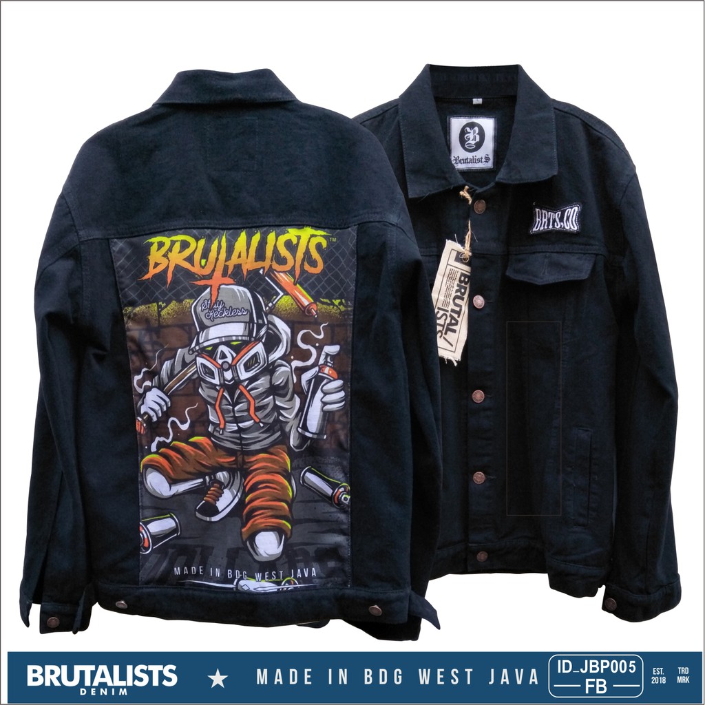 JAKET JEANS MOTIF GAMBAR BORDIR Shopee Indonesia JAKET JEANS MOTIF GAMBAR BORDIR Shopee Indonesia