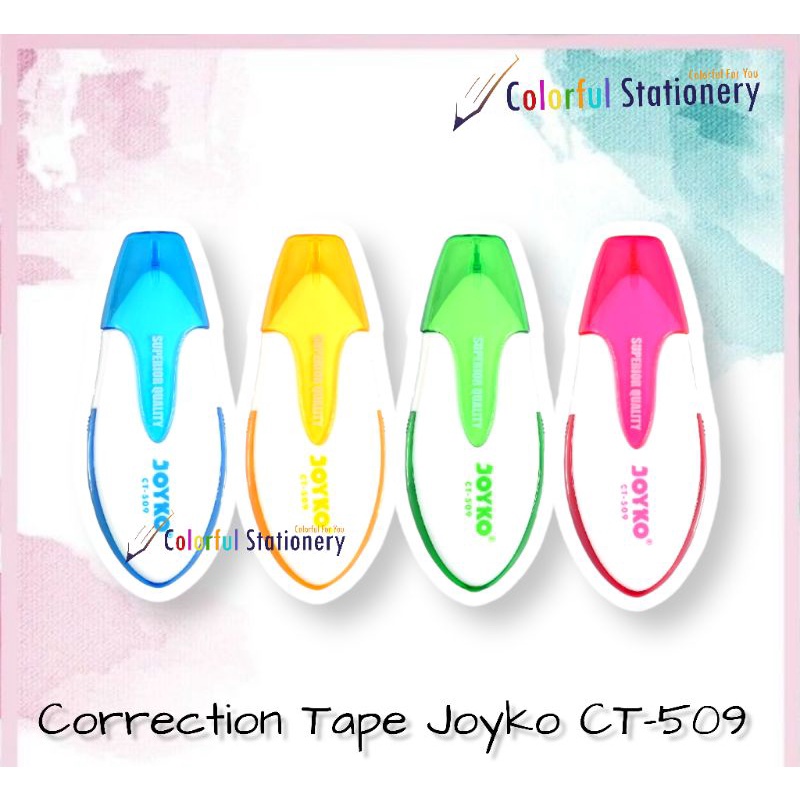 

Correction Tape / Tip X Kertas Joyko CT-509