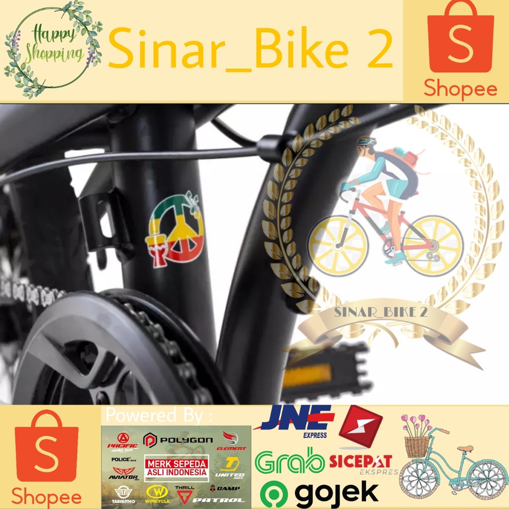 Sepeda Lipat 20Inch Element Ecosmo Reggae Limited Edision (Ekspedisi)