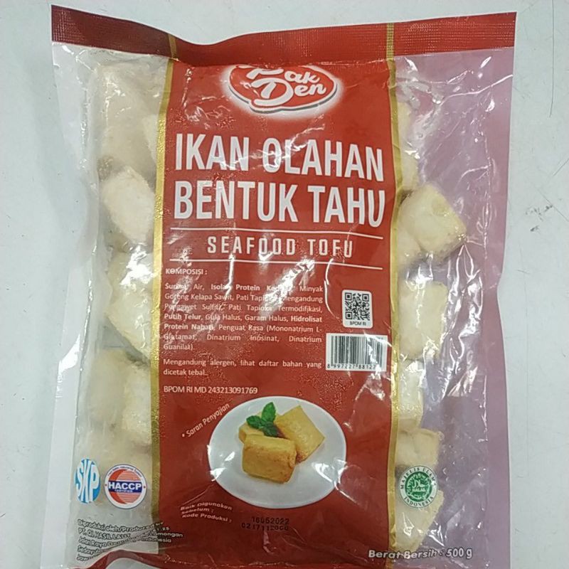 

Pak Den seafood tofu 500 g