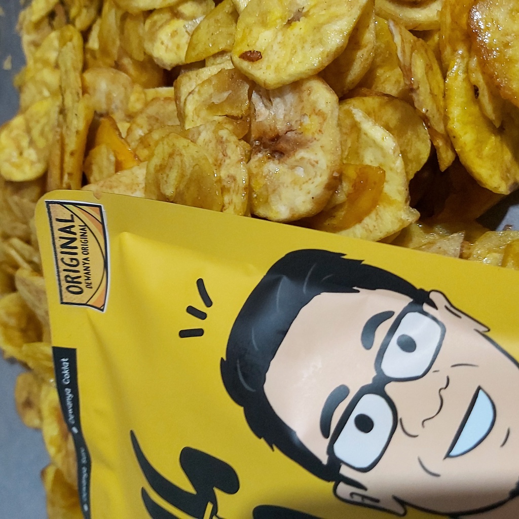 Keripik Pisang Sang Dewa crispy asli