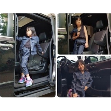 [ New Jeans Kids 2023 ]  Baju Setelan Jaket Celana Panjang Anak Perempuan Trend Kekinian Korean Simp