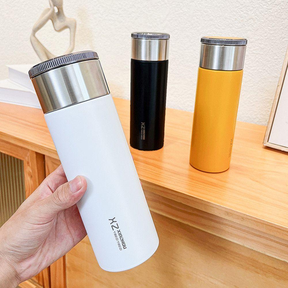 Preva 500ml Vacuum Flasks Teh Dengan Filter Memisahkan Thermal Mug