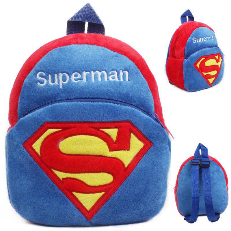 tas karakter boneka anak spedermen Superman helokiti miki banyak lainya