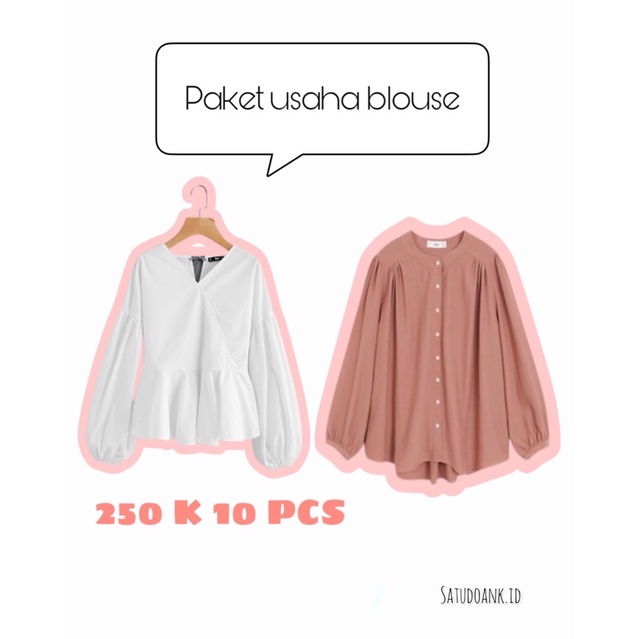 Paket Usaha Blouse