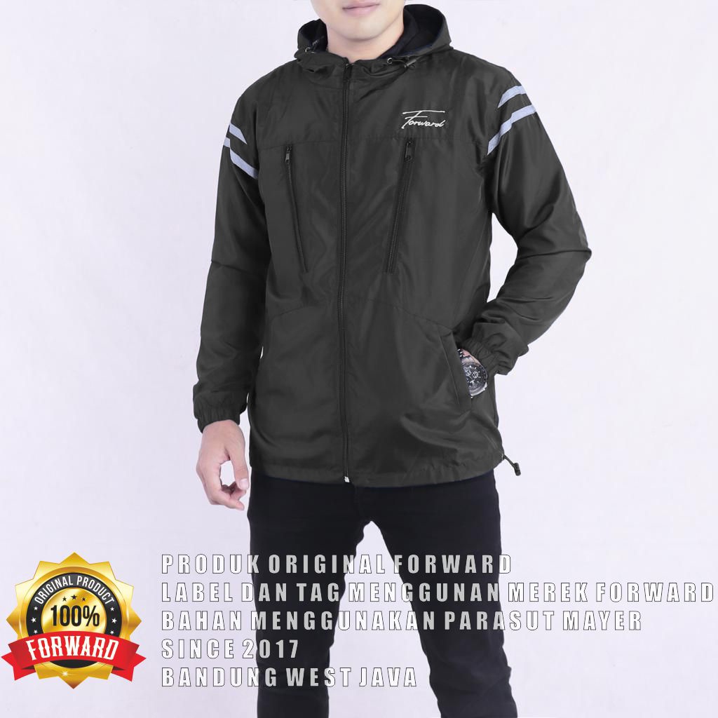 Jaket Cowok Parasut Pria Outdoor Parasit Forward System