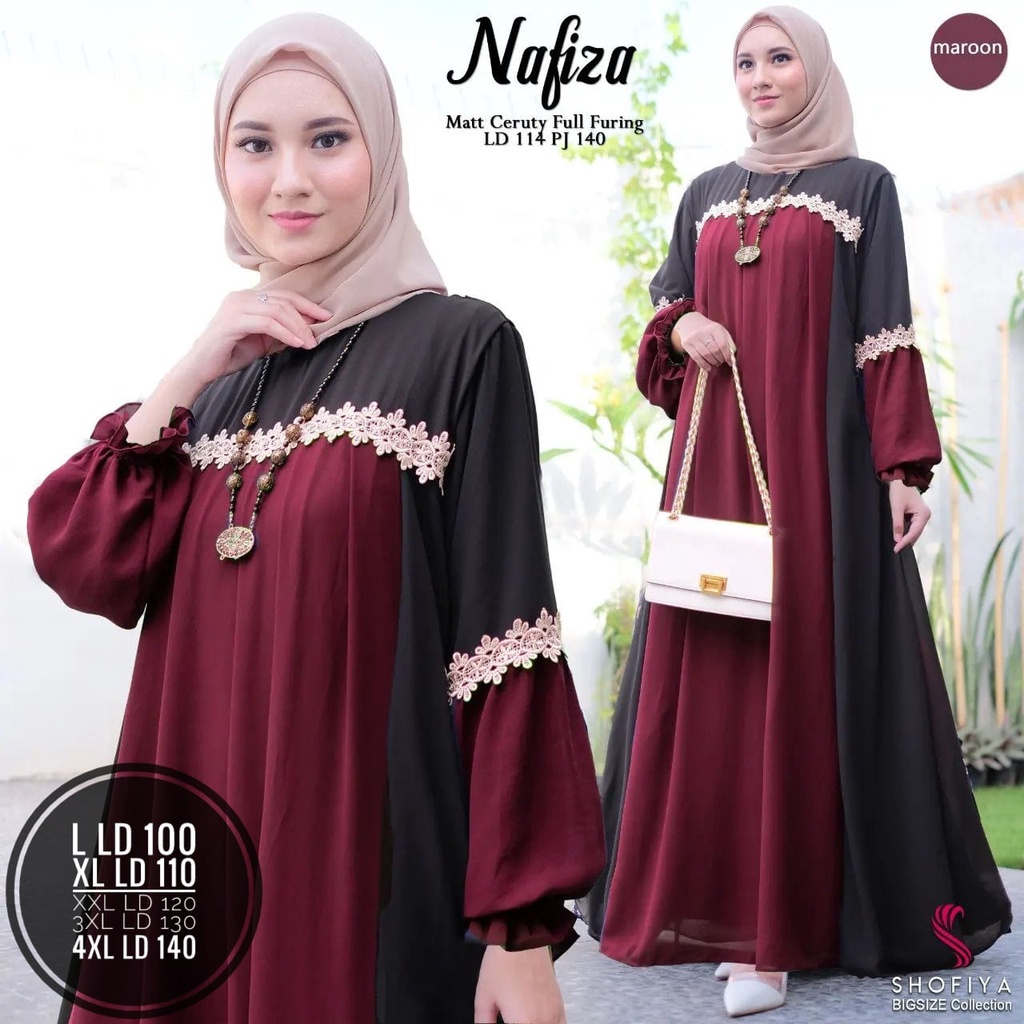 Dress jumbo ld 100 110 120 130 140 / gamis jumbo ukuran L XL XXL 3XL / Dress polos / gamis murah