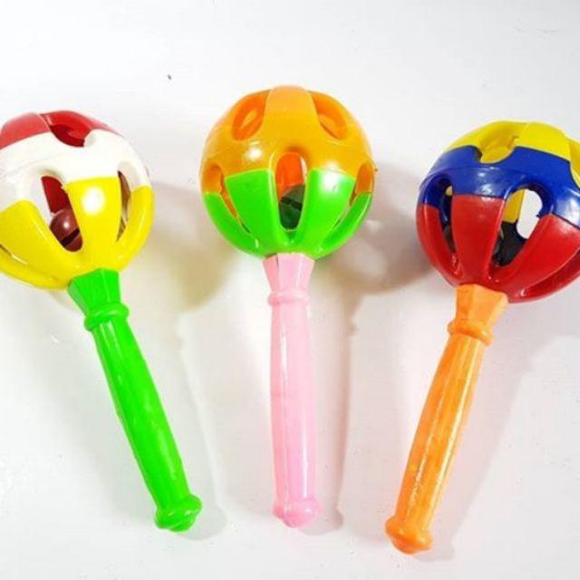 Kerincingan pagoda lolipop mainan bayi mainan krincingan Bola Bayi Krincingan anak murah-Medium