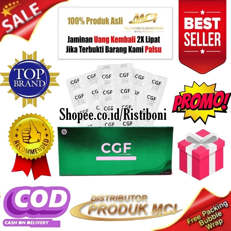 CGF Mci | suplemen kekebalan tubuh Anti VIRUS | obat kolesterol | obat hipertensi |  Nuvit mci |