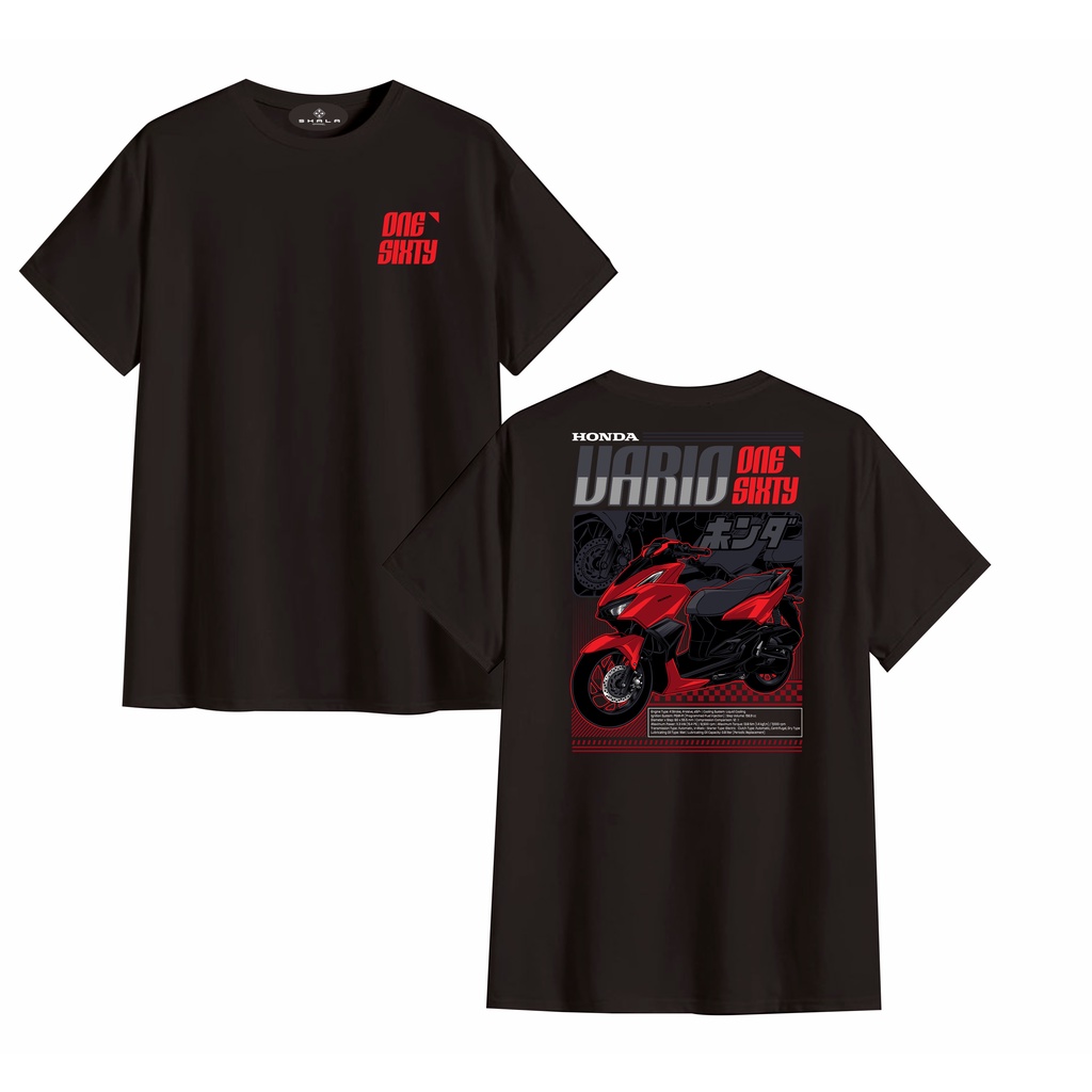 Kaos Baju Distro Otomotif MOTOR HONDA VARIO ONE SIXTY