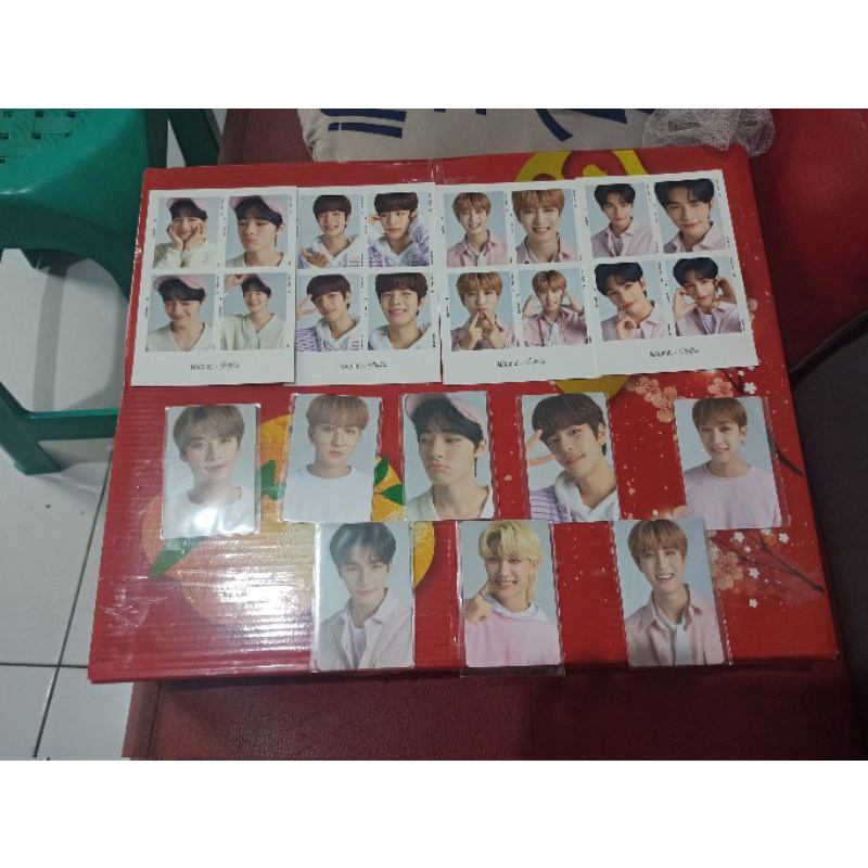 [BOOKED] Photocard B OT8 & 4 Cut Photobox Stray Kids Nacific r8