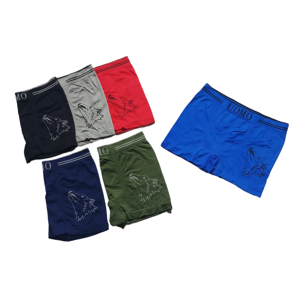 - Satuan - Boxer Rajut Pria UOMO / Celana Dalam Pria (ALLSIZE)