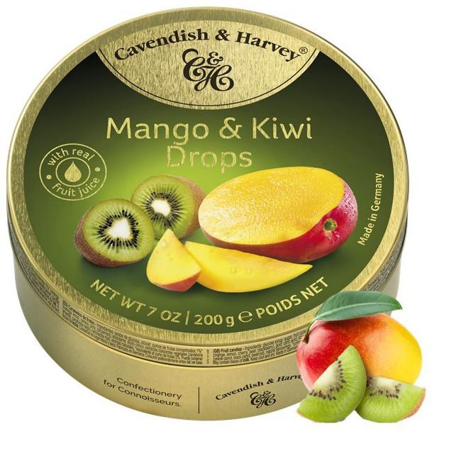 

BANYAK PEMINAT Cavendish & Harvey Mango & Kiwi Drops 200gr 364