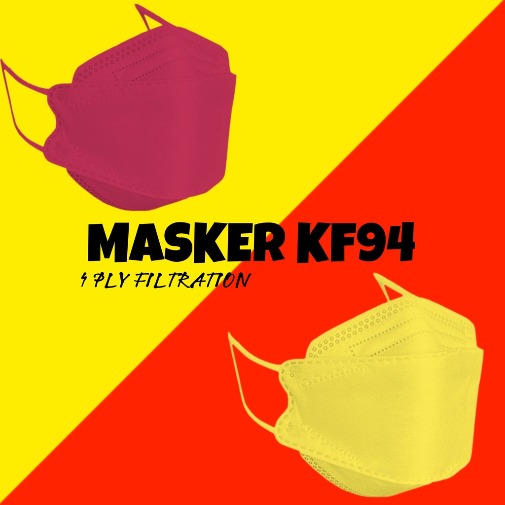 Masker KF94 KF 94 kf94 kf 94 KF Kemasan Plastik Murah