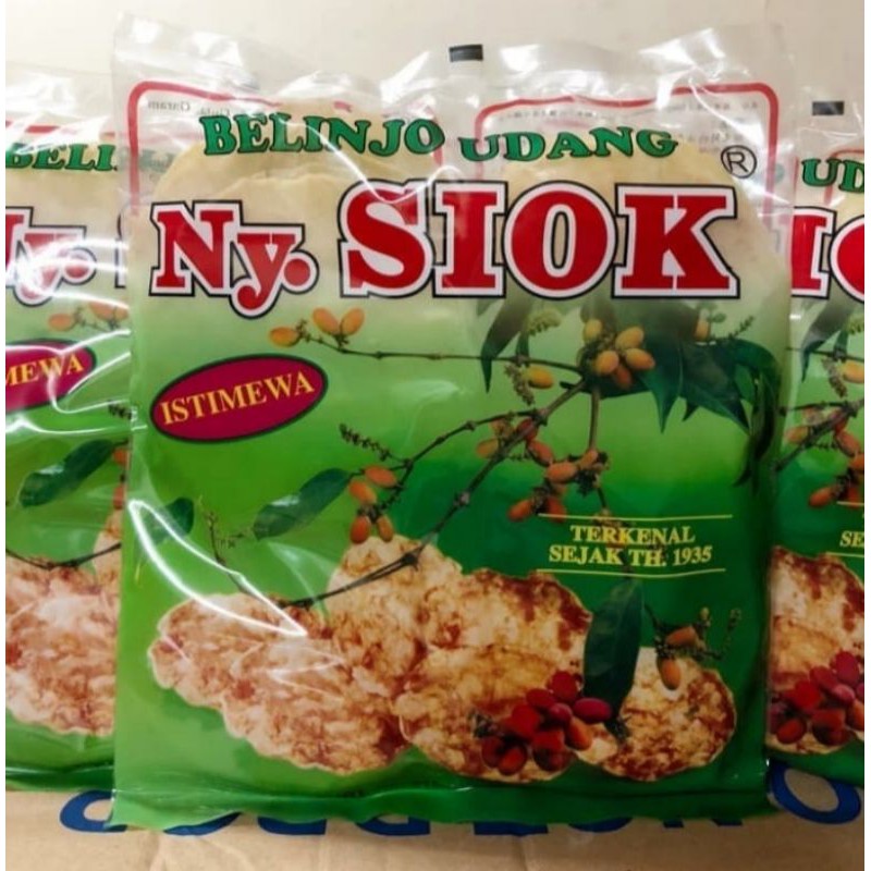 

Ny. Siok Emping Belinjo Udang Istimewa