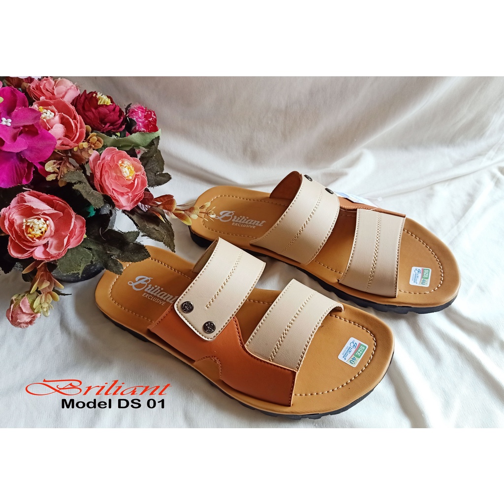 Sandal Selop Pria Sandal Slip on(COD)