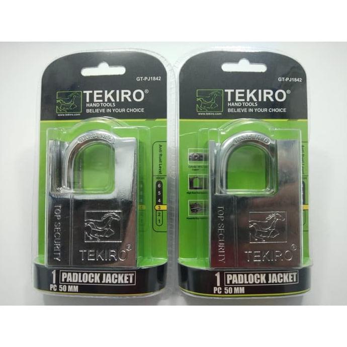 Jualan Tekiro Gembok Jaket Kunci Gembok Rumah Pagar 50Mm Bagus