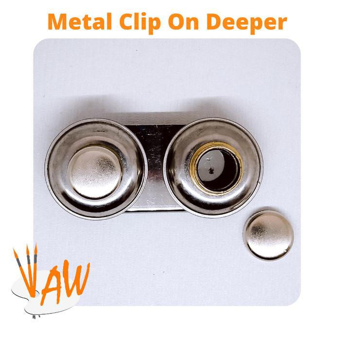 

Art / Tempat Painting Medium Lukis | Clip On Deeper Metal - Double