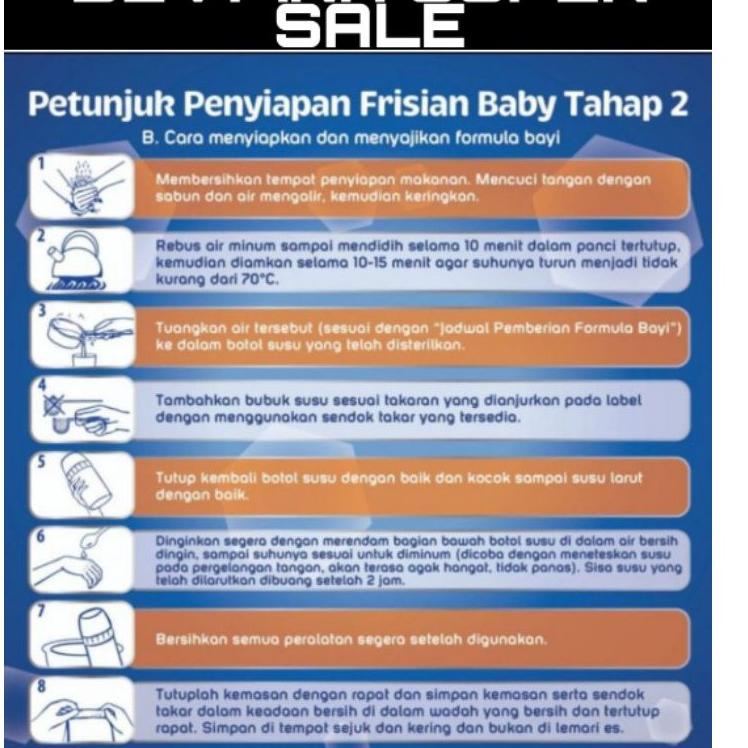 

s0jj frisian flag tahap 2 usia 6-12 bulan 200 gram 7U74 74