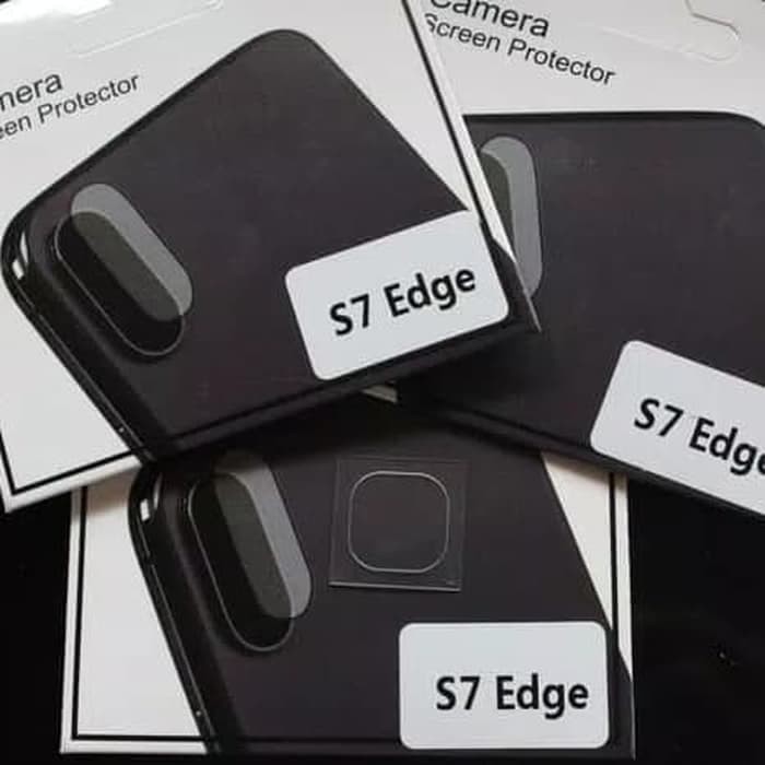 tempered flexible glass pelindung camera samsung s7 edge