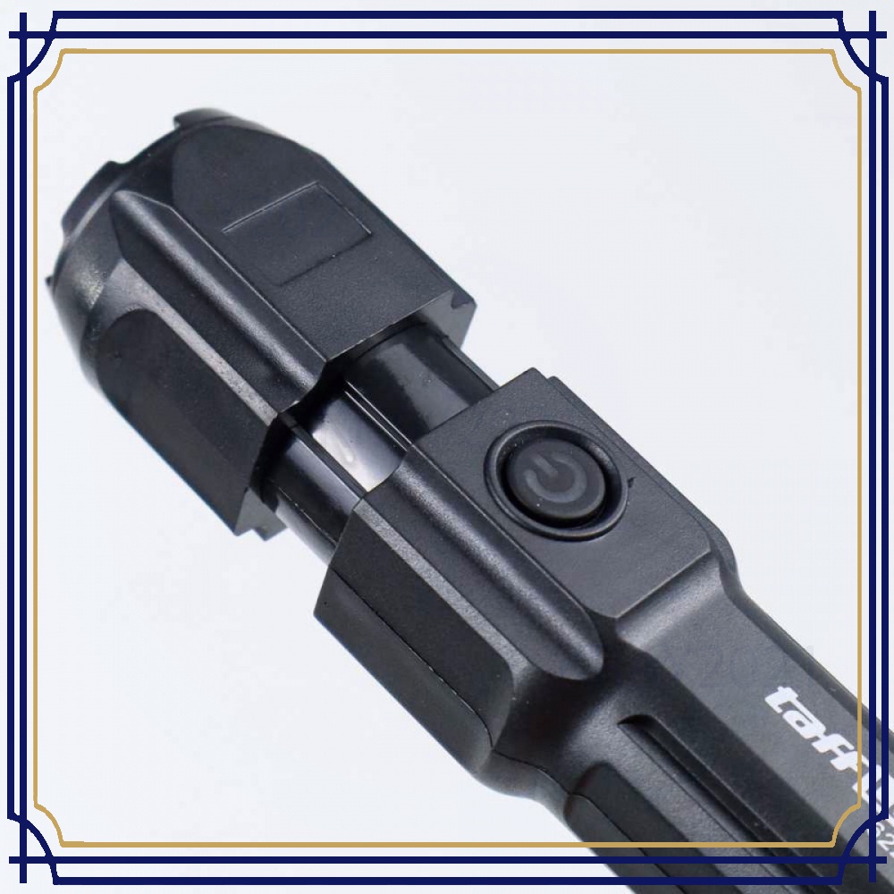 TaffLED Senter LED Mini Rechargable Telescopic Zoom XPE - 622A