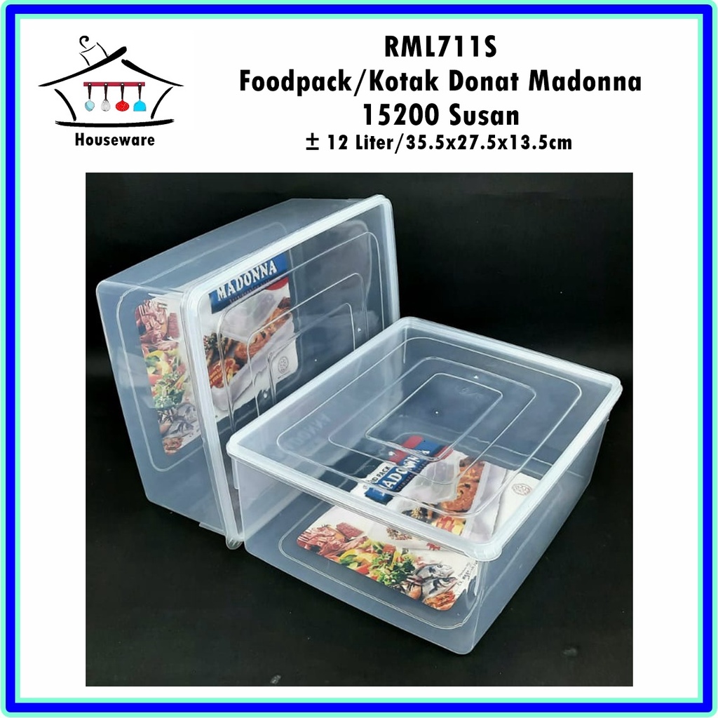 RML711S Foodpack / Toples / Kotak Donat Madonna 15200 Susan