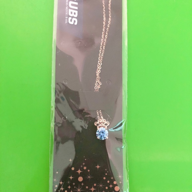 Kalung Princess Cinderella mata biru UBS 375