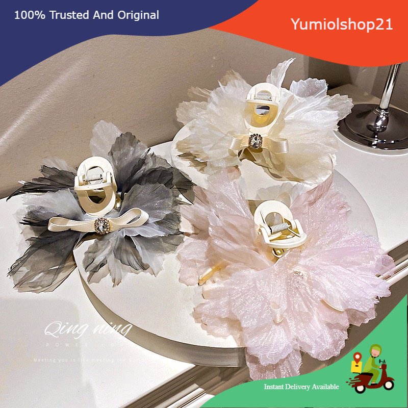 （Yumiolshop）  Jedai / Jepitan Rambut Besar korea Premium bunga Jm 0271