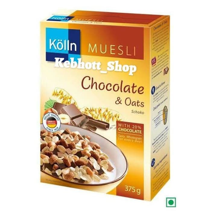 

Kolln Muesli Chocolate & Oats 375gr