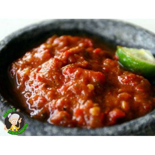 

Sambal Terasi khas DEPOT Mbok Maryos