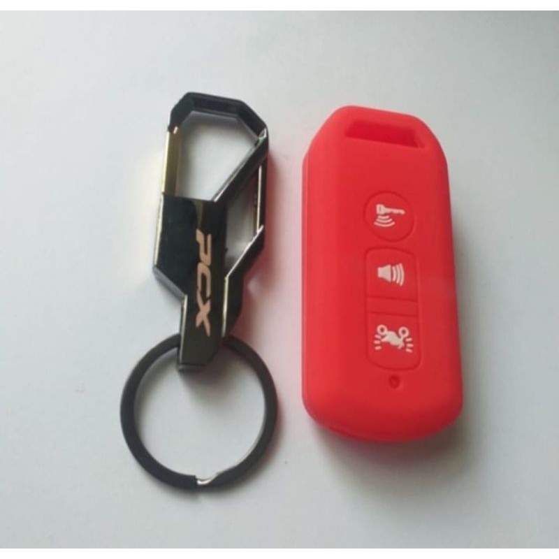 gantungan kunci eksklusif PCX + cover remote Honda PCX 150