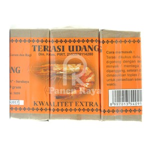

Terasi Udang Cap Orange PR 250gr Trasi Tuban