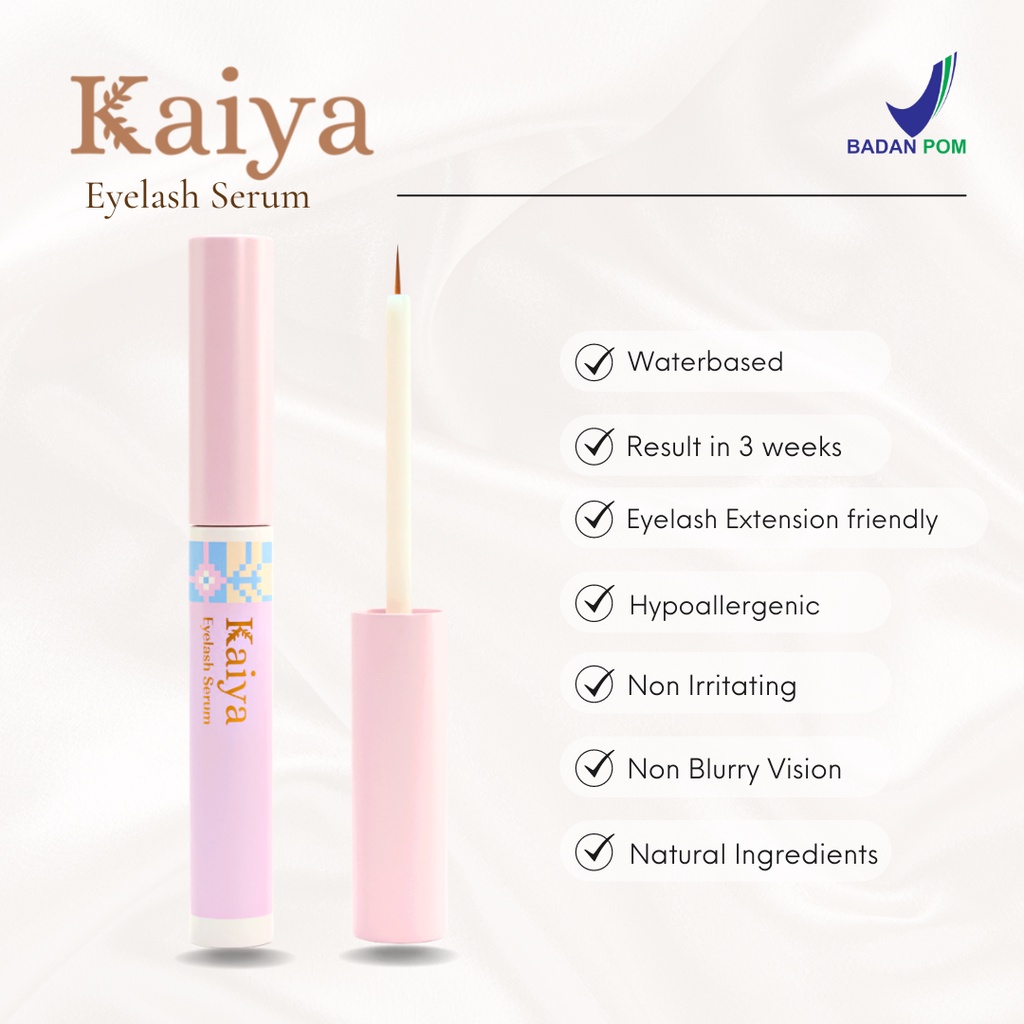 Serum Bulu Mata Kaiya Eyelash Growth Serum