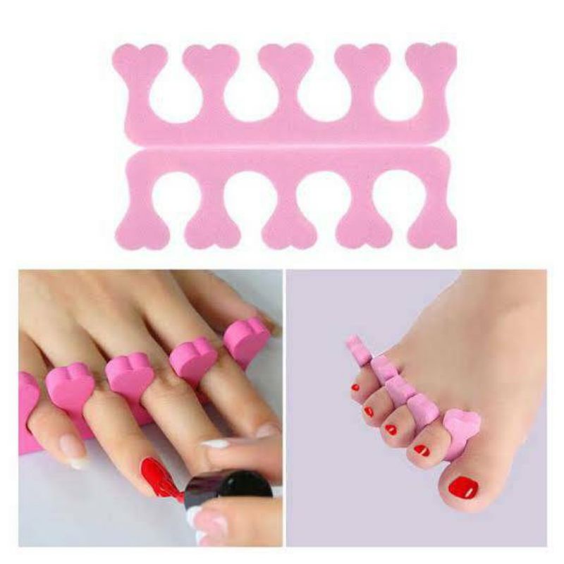 Nail Separator / Pemisah Kuku / Pembatas Kuku Nail Arts / Kuteks