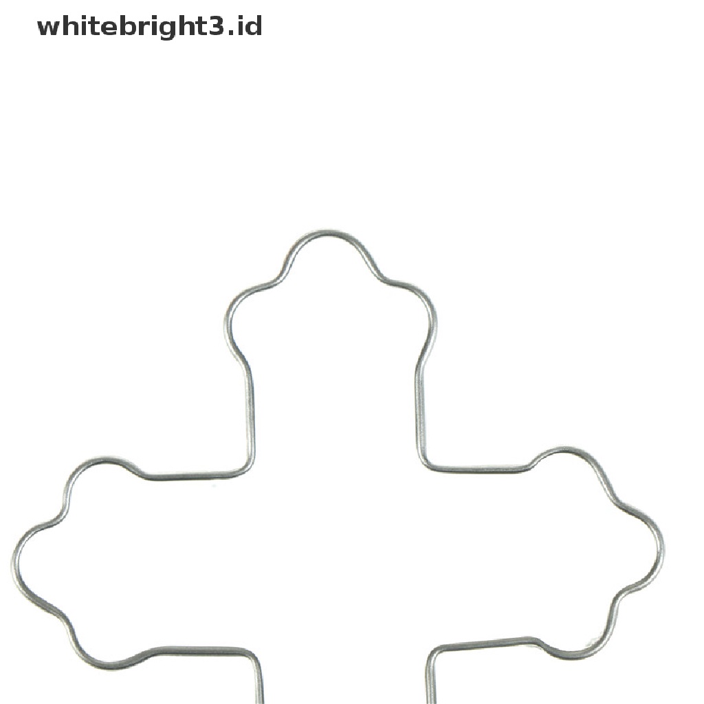 (whitebright3.id) Cetakan Kue / Biskuit Bentuk Salib halloween Bahan stainless steel