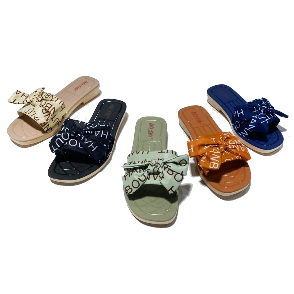 Bara~Bara Sandal Jelly Kokop Pita Huruf 1186-KKPK (AD2)