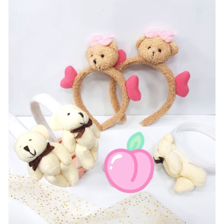 BANDO FLUFFY BEAR RABBIT  / BANDO BONEKA KOREA LUCU / BANDO BERUANG