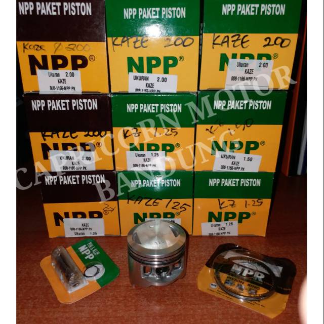 Piston Kit KAZE NPP oversize 125 150 175 200