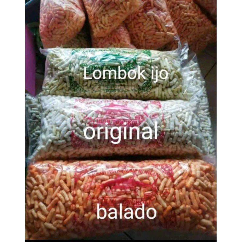 

(PROMO) Krupuk tongkol Lombok ijo / kerupuk tongkol 1kg / kerupuk tongkol 1ball / krupuk tongkol balado original