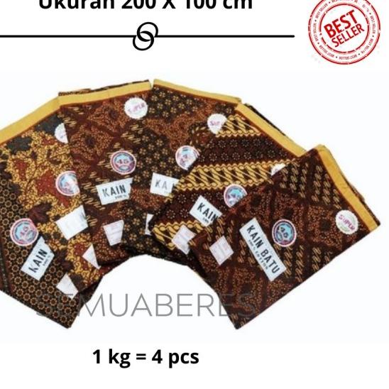 Kain Batik Batu Cap 45 - Batik Halus