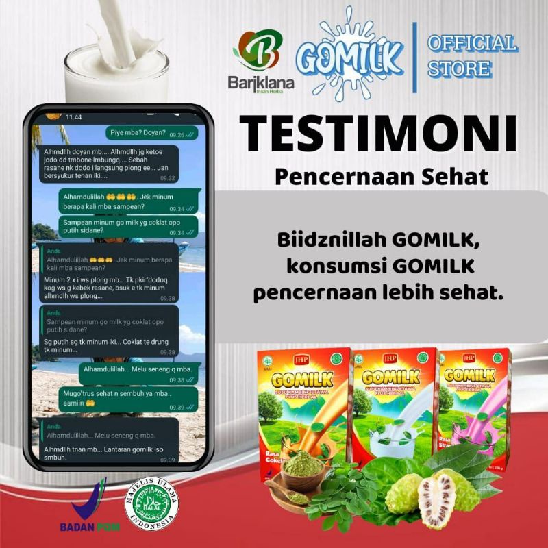 

GOMILK susu kambing etawa plus herbal 200g