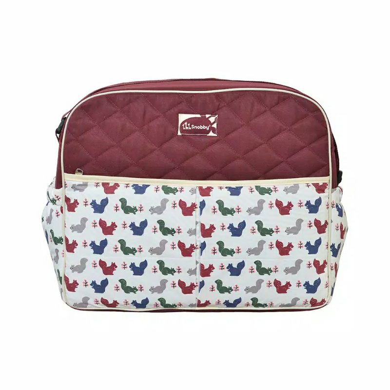 SNOBBY TAS BAYI BESAR SERI SQUIRREL SAKU MOTIF TPT5673