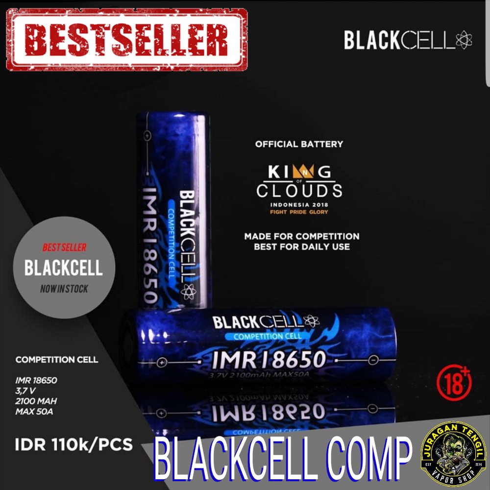 Official Battery King Of Clouds Blackcell Competition Cell Comp 50A - AUTHENTIC 2300 2300mAh 50 Ampe