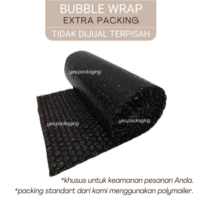 

BUBBLE WRAP Extra Packing untuk Keamanan Pesanan