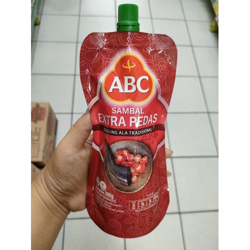 ABC SAMBAL EXTRA PEDAS    POUCH  380gr