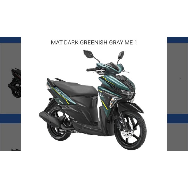 sayap depan body belakang set kanan kiri + batok depan yamaha soul gt 125 original yamaha ygp