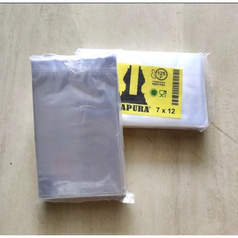plastik bening uk 7x12/plastik pp bening 7x12/plastik sambal