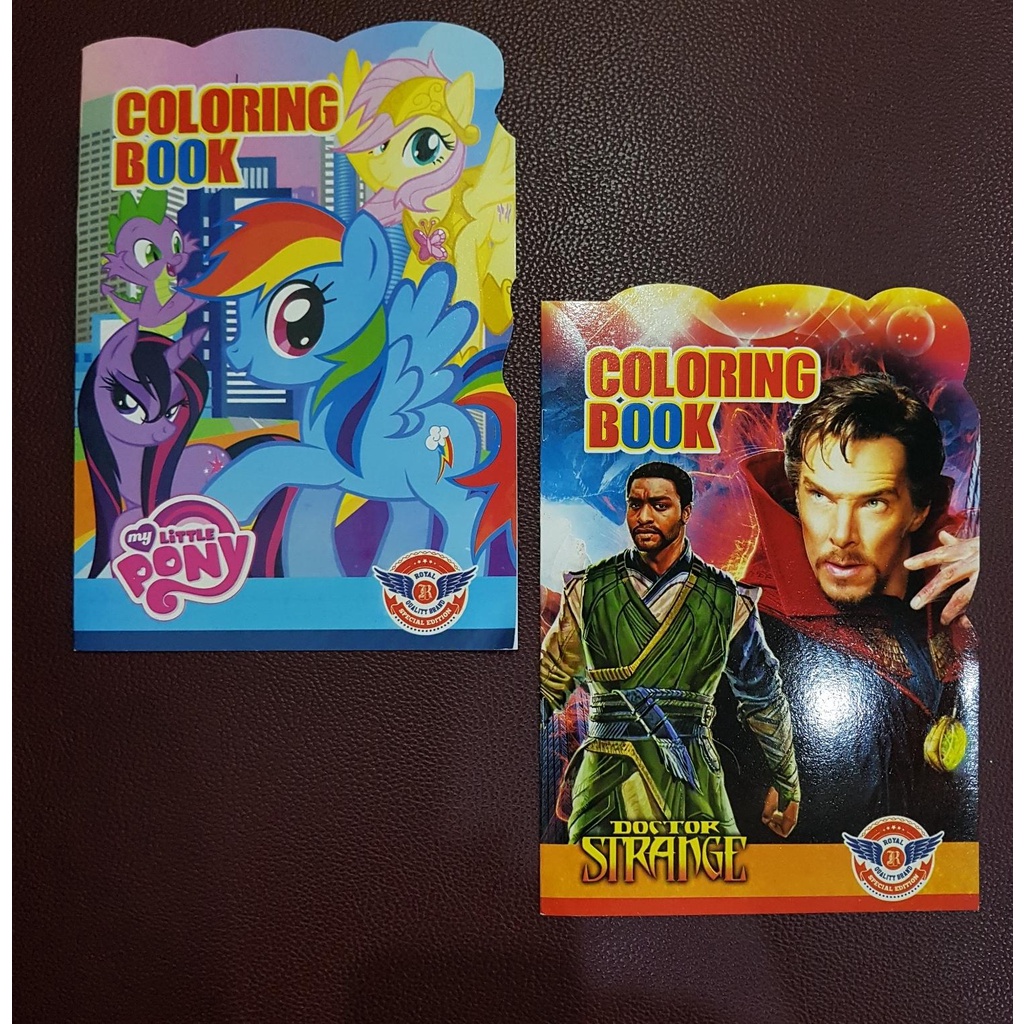 

Buku Mewarnai ukuran Kwarto Bentuk Karakter