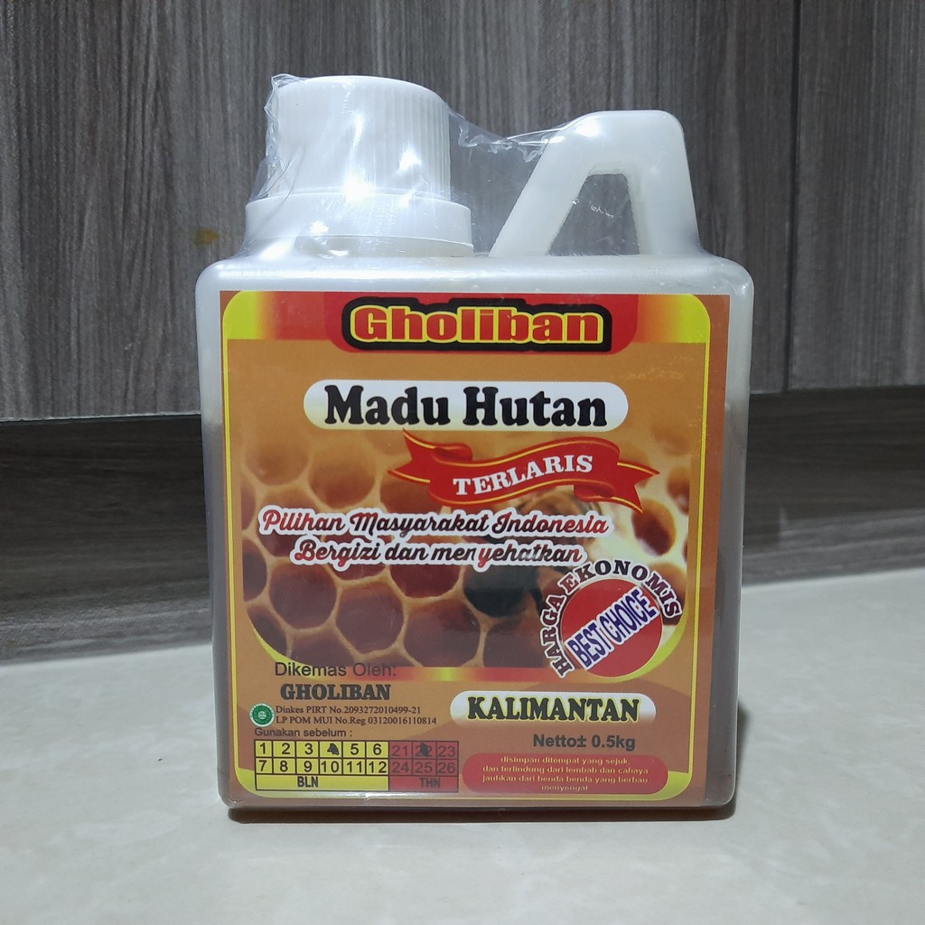 Madu Asli Madu murni Madu Hutan Kalimantan 1kg Gholiban asli